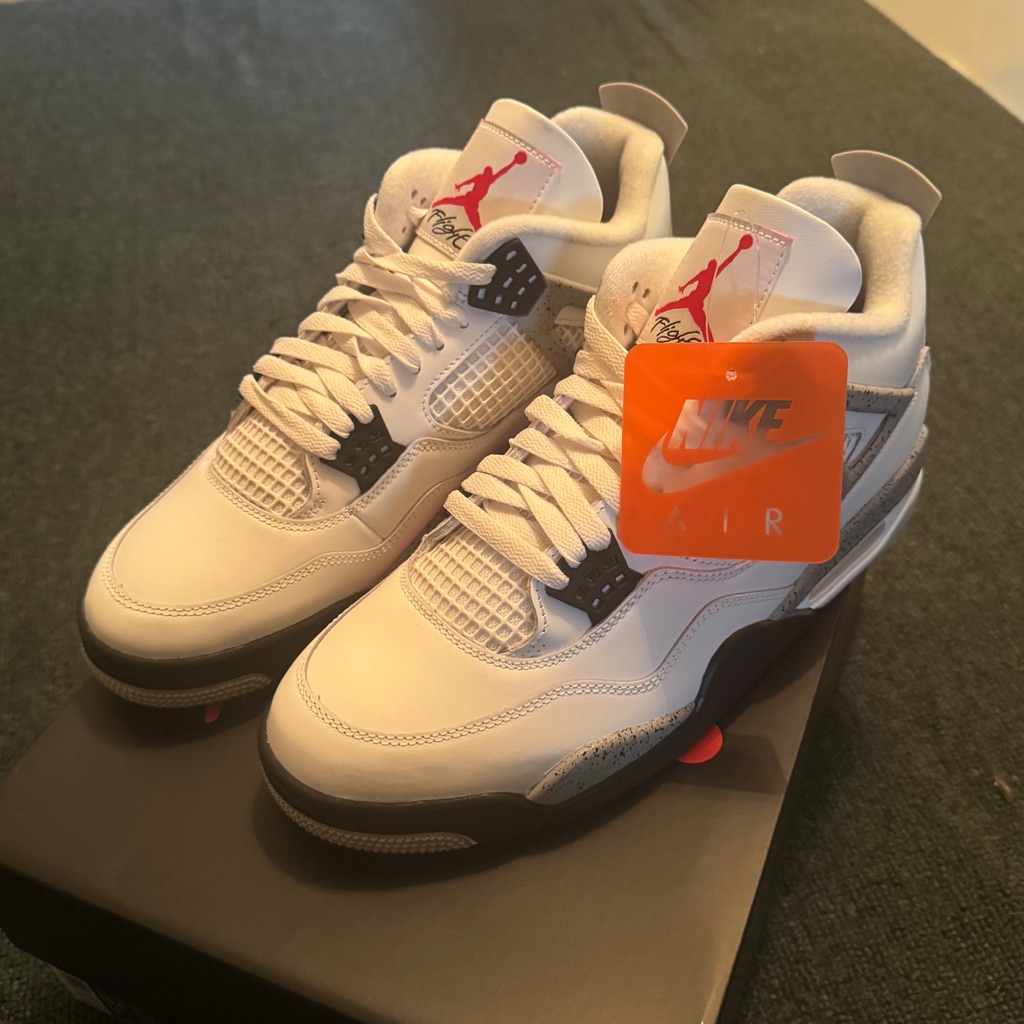 Jordan Retro 4 White Cement